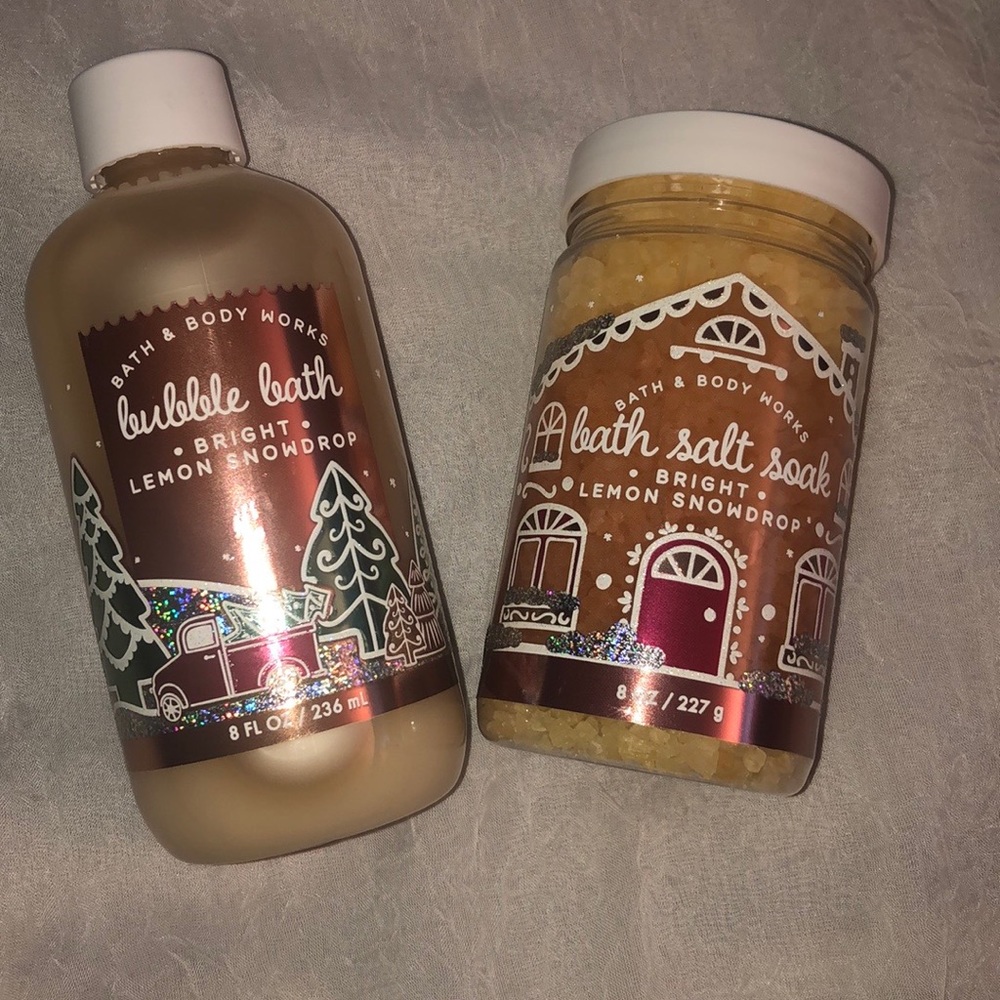 Bath and Bodyworks Bright Lemon Snowdrop